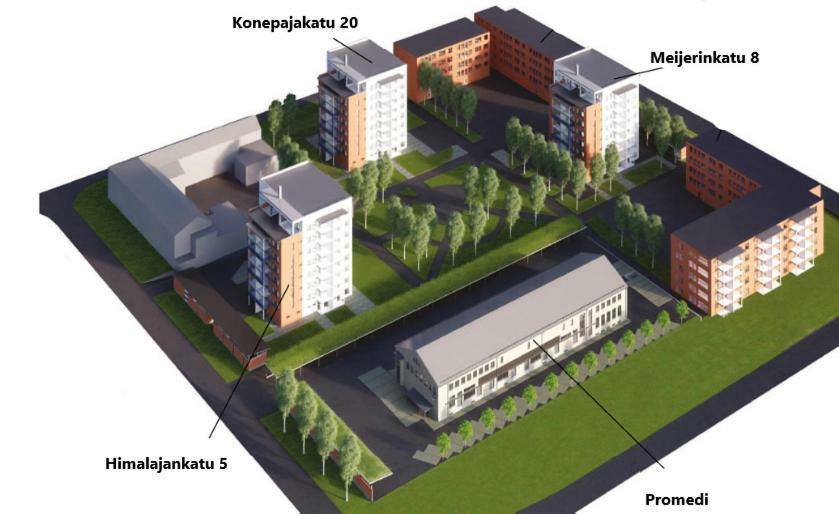 Pro Apartments 4 Vaasa Exterior foto